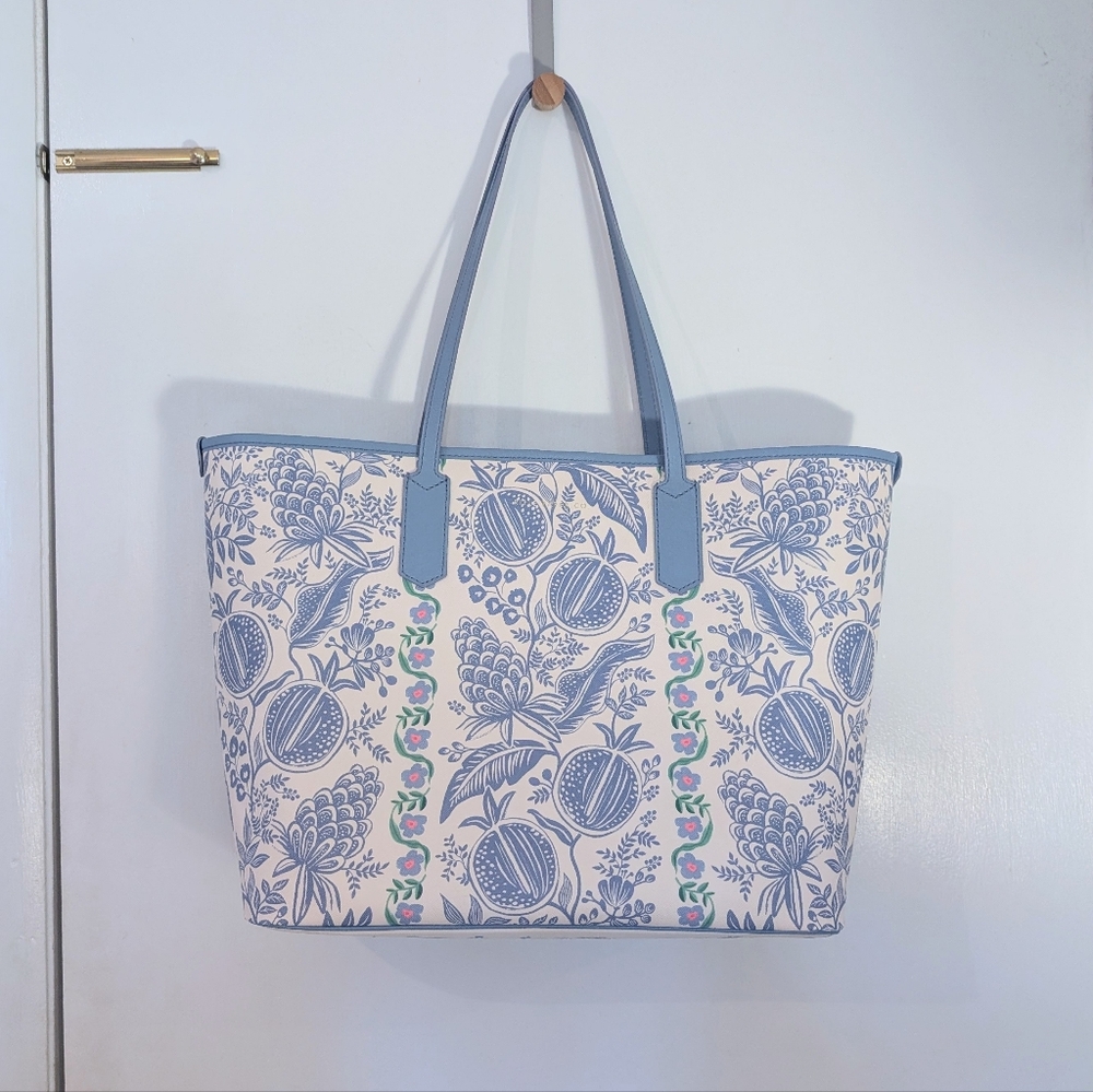 Rifle Paper Co. Everyday Tote In Pomegranate